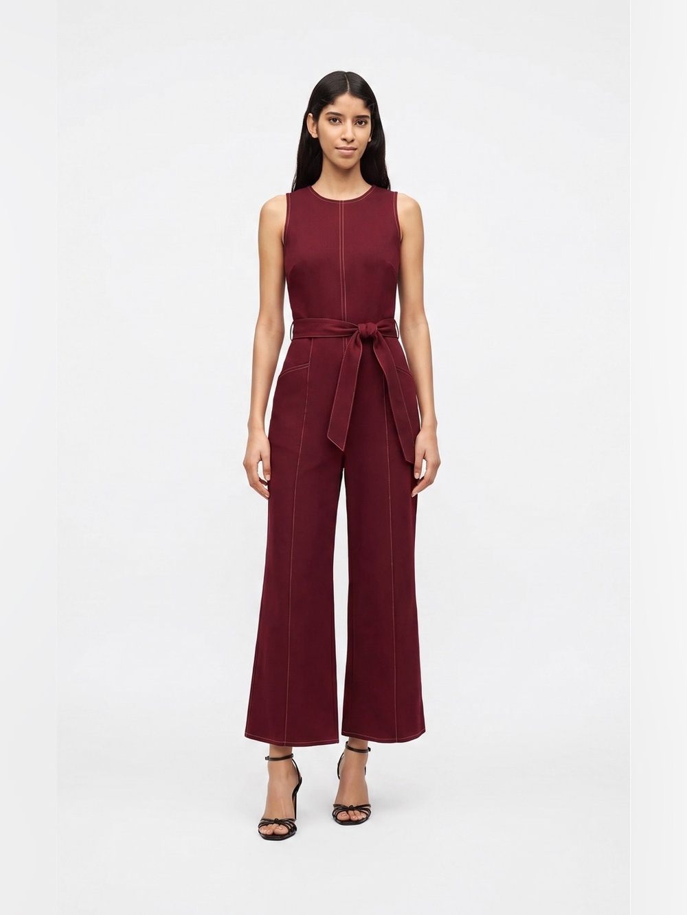 Burgundy Greylin for Anthropologie Jumpsuit - Size L